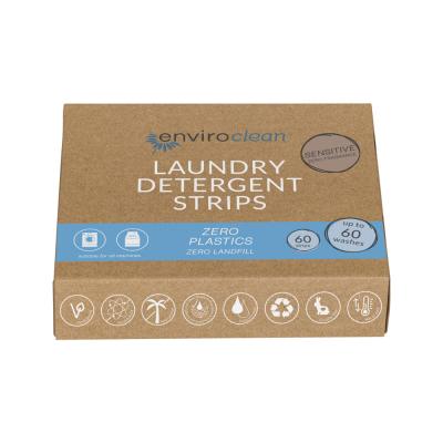 EnviroClean Laundry Detergent Strips Sensitive x 60 Pack